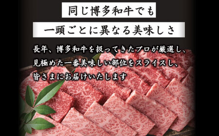 【和牛の旨味を堪能！】博多和牛 焼肉用 500g《築上町》【株式会社MEAT PLUS】 [ABBP012] おすすめ焼肉 定番焼肉 焼肉 和牛焼肉 博多和牛焼肉 焼肉おすすめ 焼肉人気 焼肉炒め物 