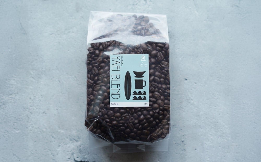 自家焙煎珈琲豆 〈中深煎り〉8Aブレンド（豆） 500g