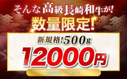 【数量＆期間限定 】長崎和牛 肩ローススライス （ 約500gx1パック ） お肉 肉 にく 国産 牛肉 牛 霜降り肉 霜降り ロース 和牛 冷凍 長崎県 長崎市 【 2026年9月下旬～10月上旬発