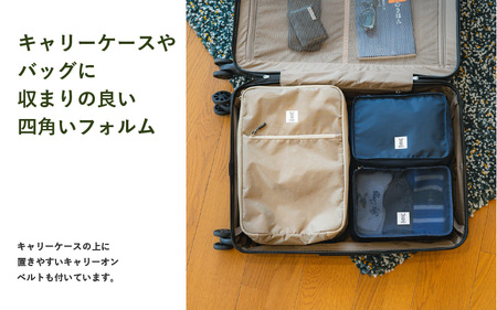 【DOD】イッショイショイ（BA053-NV） - 衣類や小物の収納に便利なオーガナイザー4点セット