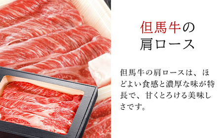 神戸牛・但馬牛 肩ロース食べ比べセット【500g×2】タレ付(ぽん酢、胡麻、わりした)【配送不可地域：離島】【1318256】