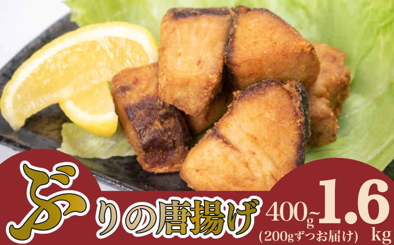 
            ぶり の 唐揚げ 選べる 容量 400g 600g 1kg 1.6kg 冷凍 大容量 小分け ブリ からあげ 鰤 酒 おつまみ ご飯 お供 魚 弁当 夕食 おかず 骨なし 惣菜 お惣菜 から揚げ 人気 揚げ物 簡単 調理 便利 下関 山口
          