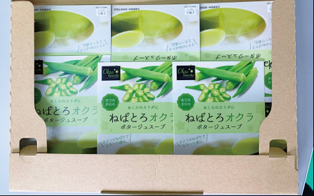 オクラポタージュスープ2食入×20セット エール IB053-003 レトルト レトルト