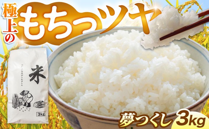 
                  令和7年産 精米 夢つくし 《築上町》【3kg【ナガノノウエン】】 [ABEW002] 9000 9000円
                