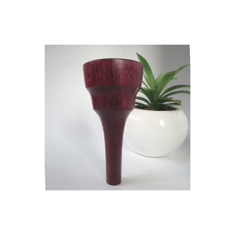 木製マウスピース（チューバ用） パープルハート ［195S04］ 木製マウスピース チューバ用 木製 マウスピース チューバ サウンド コントロール アンサンブル 演奏 長時間 疲れない 金属アレルギー 耐久性 菌耐性 虫耐性 クラシック JAZZ 製品保証 愛知県 小牧市 送料無料