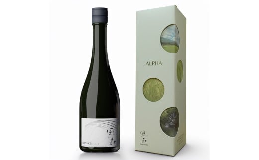 （冷蔵） 風の森 ALPHA2 「この上なき華」 ／ 油長酒造 お酒 日本酒 純米大吟醸 生酒 しぼりたて 特産品 秋津穂 奈良県 御所市