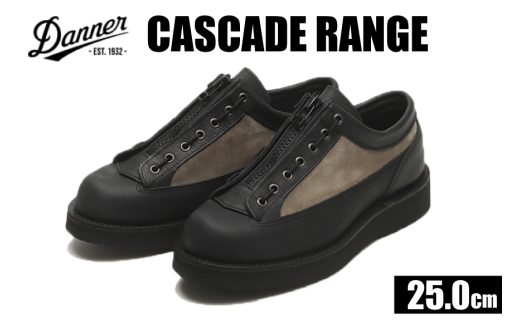 DANNER 紳士靴 カスケードレンジ ブラック【25.0cm】 [STUMPTOWN渋谷店 石川県 志賀町 sk17jkf70294-3] 靴 くつ レザー 革 紳士