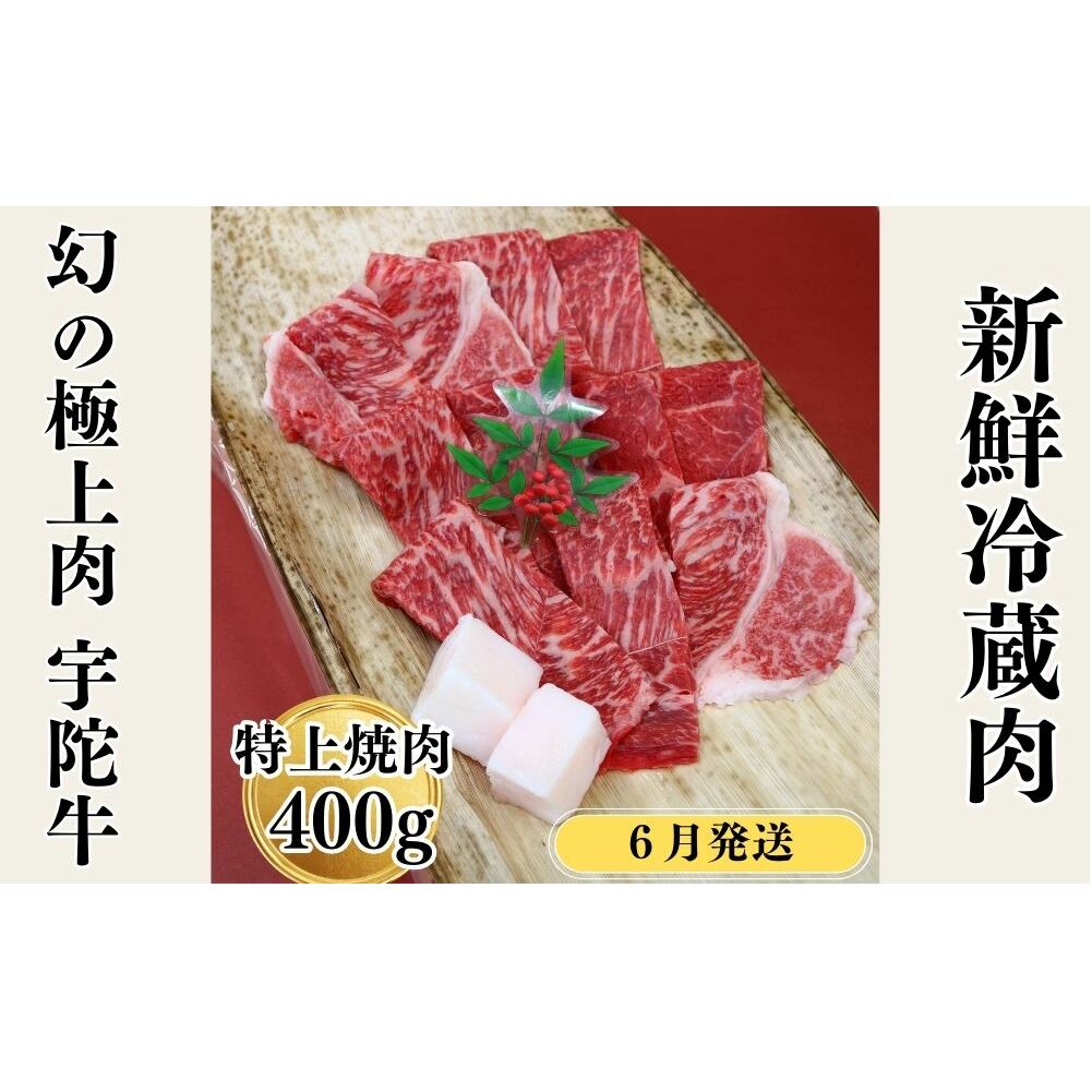 ＜2026年6月発送＞特産 認定肉 宇陀牛 国産 黒毛和牛 特上 焼肉 約400g チルド / 宇陀 山繁 ふるさと納税 牛肉 レア 人気 バーベキュー キャンプ 寄付 ランキング おすすめ グルメ 
