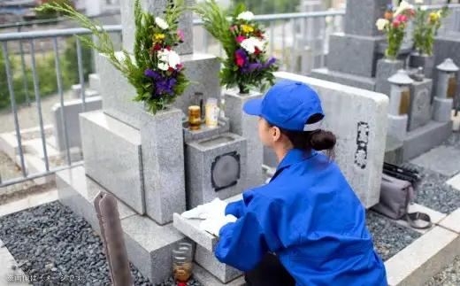 お墓の清掃サービス 年2回 サービス 代行 代行サービス メンテナンス お墓 清掃サービス 清掃 お墓清掃 清掃代行 お墓参り お供え 写真報告 除草 花立