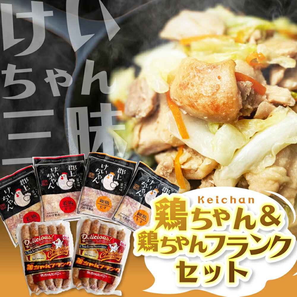 【ふるさと納税】けいちゃんカンパニー鶏ちゃんセット / 食品 肉加工品 鶏肉 セット 詰め合わせ 17000円
