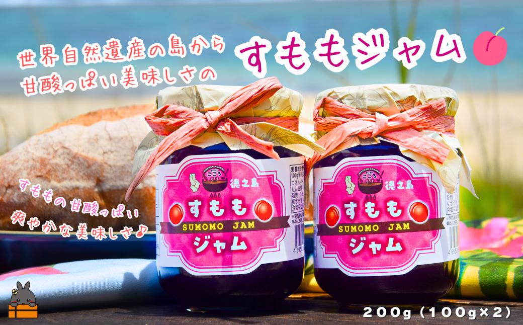 徳之島産すもも使用！低糖度の徳之島すももジャム（100g×2） （ すもも 完熟 ジャム パン 朝ごはん 果物 フルーツ 徳之島 奄美 鹿児島 美味しい キッチンこころ ）
