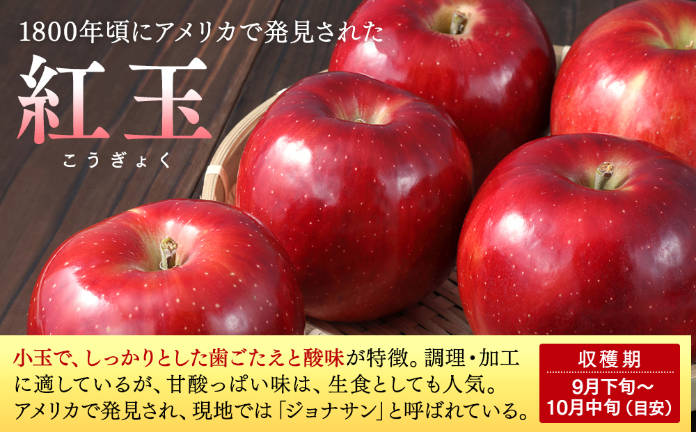 紅玉（約5kg、優20～23玉）
