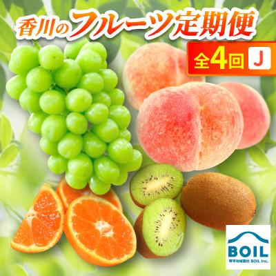 ふるさと納税 香川県 【発送月固定定期便】香川のフルーツ(4J)全4回