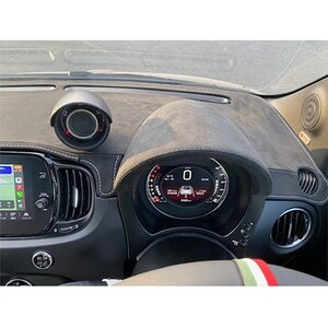 アバルト500-595用アルカンターラダッシュマット 右ハンドル車用【1678254】