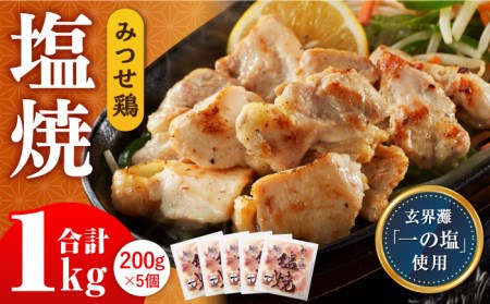 みつせ鶏 塩焼 1kg ヨコオフーズ / 総菜 お惣菜 お手軽惣菜 [FAE040]