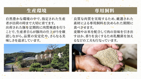 茨城県銘柄豚 「常陸の輝き」 極上の ロース 食べ比べ セット ( しゃぶしゃぶ ・ 焼肉 用 詰め合わせ ) 計2kg ( 500g × 4 パック ) (茨城県共通返礼品) 小分け ブランド豚 三