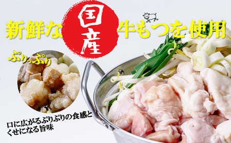 元祖茨城もつ鍋 もつの助［醤油味］4～6人前 〆の麺うどん4玉