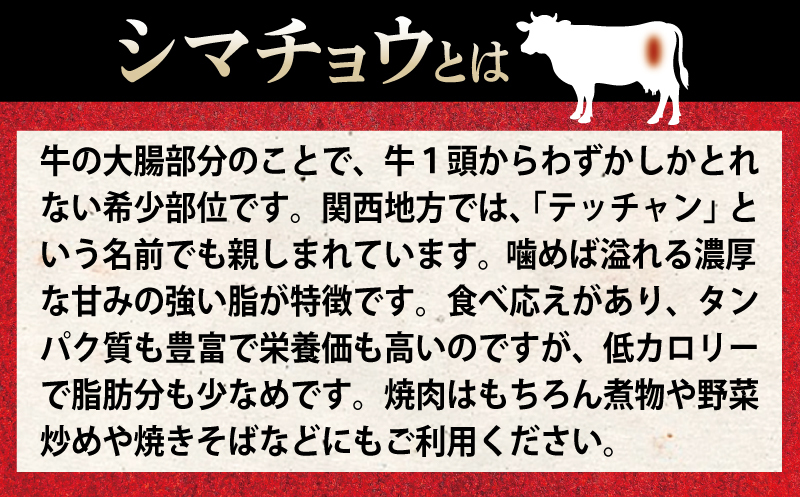 牛シマチョウ 焼肉用 塩麹漬け 500g【味付け 小分け 250g×2P 焼くだけ 簡単調理 BBQ 牛肉 ホルモン お試し】 G3450_イメージ4