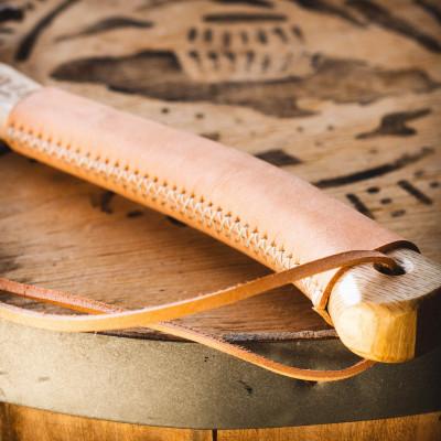 ふるさと納税 大野町 【お申込み受付後生産】燕三条　村の鍛冶用ペグハンマーカバー:キャメル |  | 02