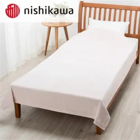 西川のシール織綿毛布　ピンク　シングル　140×200cm　FQ03151019/100_雑貨・日用品 毛布 寝具 _【1445332】