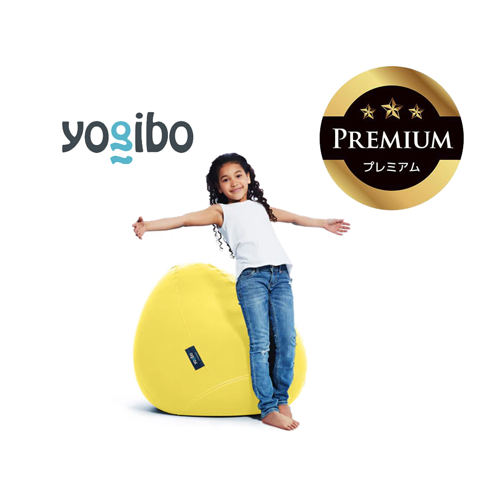 Yogibo Zoola Drop Premium ライムライト│送料無料 全国配送離島含 ビーズクッション カバー 洗える（ヨギボー ズーラ ドロップ プレミアム）