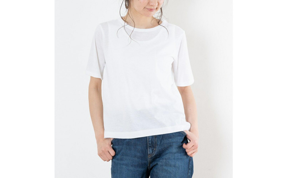 レディースカットソー 半袖 オフホワイト M 312011_CS002VC01