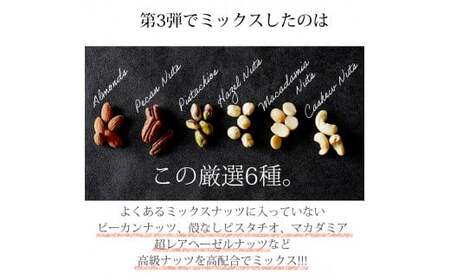 このみみ 6種 ミックスナッツ 320g (32g×10袋) 【 無塩 無添加 素焼き 健康 小分け ピーカンナッツ ピスタチオ アーモンド カシューナッツ マカダミア ヘーゼルナッツ 】 RT176
