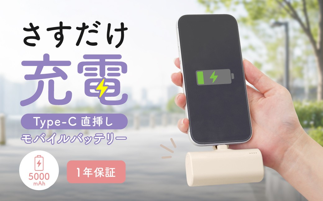 
                  モバイルバッテリー 軽量 小型 タイプC 5000mAh ペールカーキ 直挿しモバイルバッテリー 最大15W出力 USB Type-C 急速充電 もばいるばってりー PSE適合 1年保証 スマホ タブレット イヤホン 充電  家電 スマホ 充電器 USB充電  オウルテック 日用品 神奈川 海老名
                