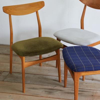 ふるさと納税 富田林市 Cordial Dining Chair BRフレーム モケット クリンプオリーブ【SWOF】 |  | 03