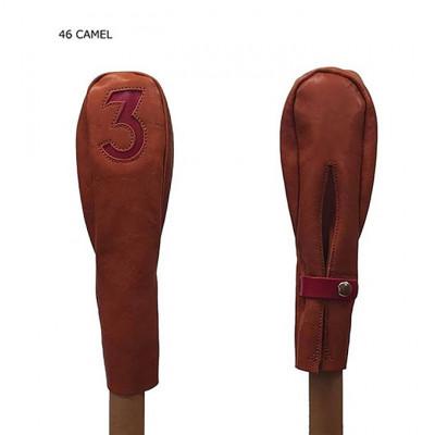 ふるさと納税 名張市 木の庄帆布 公式 フェアウェイウッドヘッドカバー 国産レザー1枚仕立 3FW [53940315]