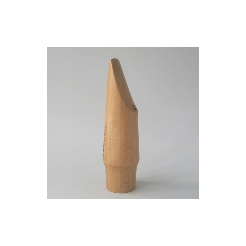 木製マウスピース（テナーサックス）　カバザクラ材（国産） ［195S09］ 木製マウスピース テナーサックス カバザクラ材 国産 木製 木材 マウスピース テナー サックス ハード ソフト 音質表現可能 硬い素材 希少 木肌 なめらか 温か味 サウンド クラシック JAZZ 製品保証 愛知県 小牧市 送料無料