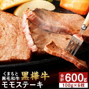 【ふるさと納税】くまもと黒毛和牛 黒樺牛 A4～A5等級 モモステーキ 合計600g 100g×6枚 和牛 牛肉 牛 お肉 モモ ステーキ 黒毛和牛 国産 九州産 熊本県産 冷凍 送料無料