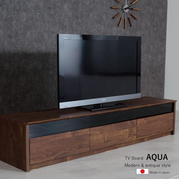 
            180幅テレビボード 完成品 スモークガラス リビング収納 テレビ台 180センチ【3色展開】
          