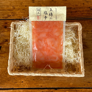 王様の塩辛 明太子 小パック【いかの塩辛 あおりいか 珍味 海鮮 お取り寄せ 御中元 お中元 お歳暮 父の日 母の日 贈り物 日本酒 焼酎】【ふるさと納税】【神奈川県小田原市】