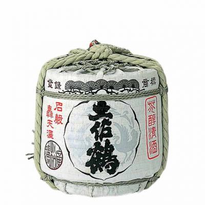 ふるさと納税 安田町 土佐鶴　菰樽つぼ1升(1800ml)