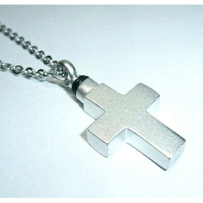 【ふるさと納税】手元供養、メモリアルペンダント・クロス(マット)【1073653】