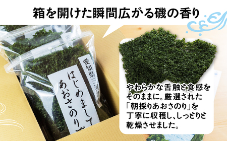 【定期便】はじめましてあおさのりです。300g 1年定期便