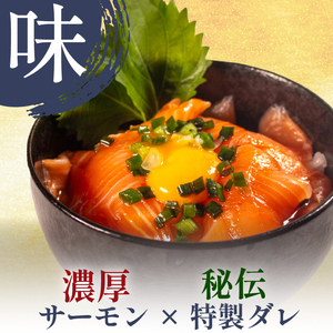 【 サーモン 】漬け丼 14食