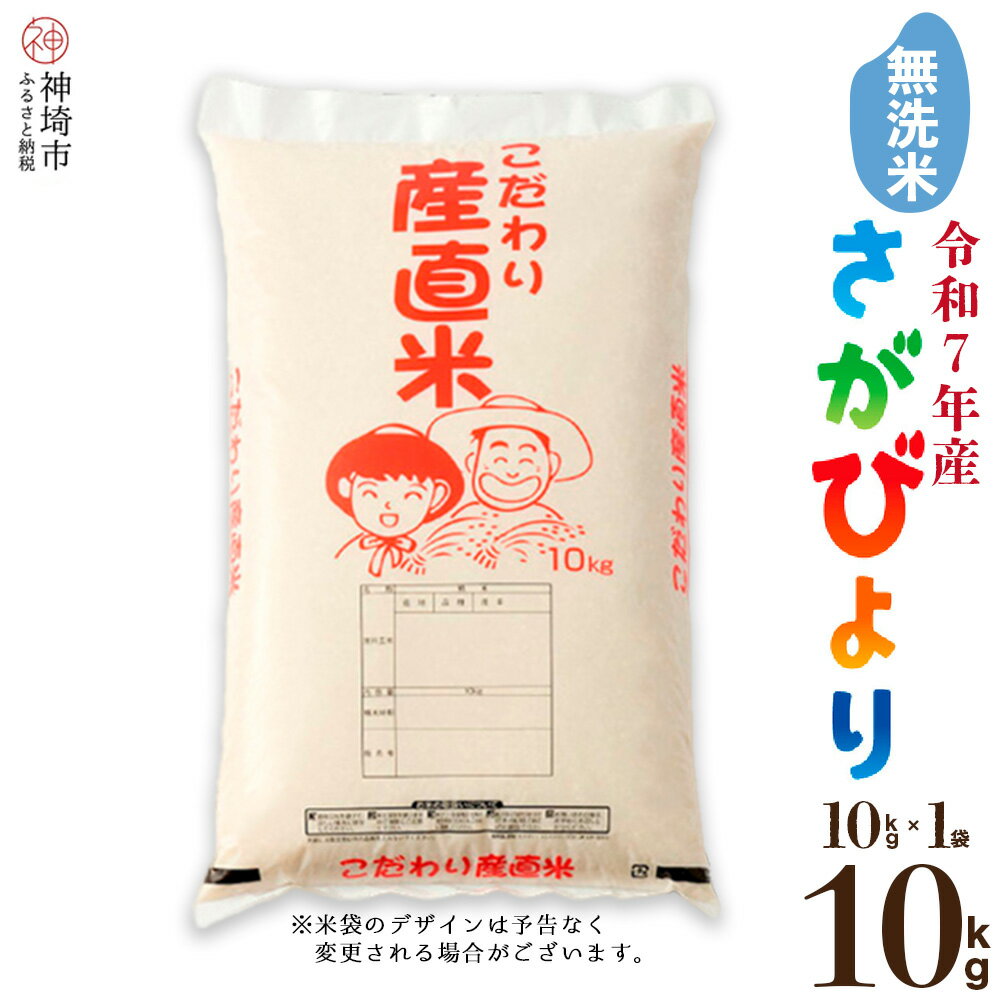 【ふるさと納税】【令和7年産 新米】さがびより 無洗米 10kg【さがびより 無洗米 10kg お米 おいしい ランキング 人気 国産 佐賀県産 ブランド 地元農家】(H061750)