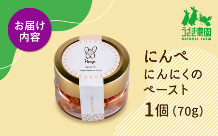 にんぺ にんにくのペースト (70g×1個)【うさぎ農園】[AYDJ007]