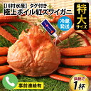 タグ付き極上ボイル紅ズワイガニ【(株)川村水産】※発送前に在宅確認の電話連絡をいたします! /かに カニ 高志の紅ガニ 高志 北陸 ブランド蟹 ずわいがに お年賀 プレゼント ゆで蟹 焼きがに ギフト 送料無料 お取り寄せグルメ 富山県産 滑川市産 国産