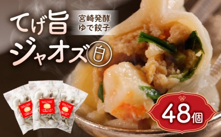 てげ旨ジャオズ【白】6食分（48個入） ぎょうざ 餃子 冷凍餃子