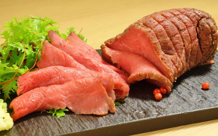 【数量限定】【GI認証】くまもとあか牛赤身モモブロック 約500g / 菊陽町 あかうし 熊本県 肉 にく niku ブランド 旨み 【有限会社 三協畜産】[BHAS023]