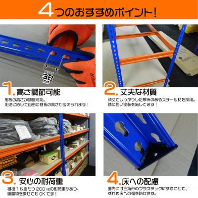 ふるさと納税 東金市 グレス スチールラック(4段)西濃運輸営業所引き取り限定 |  | 03