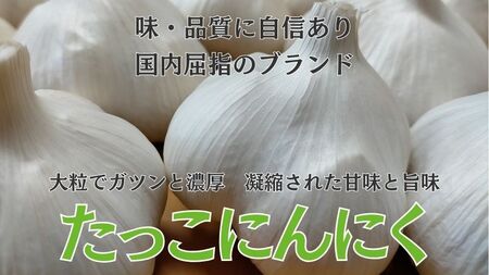 【訳あり】田子（たっこ）バラにんにく約500g（青森県田子町産にんにく中～大粒サイズ混合）