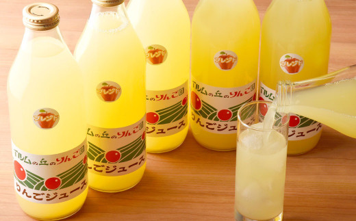 北海道深川産 りんごジュース(1000ml×6本セット)_イメージ2