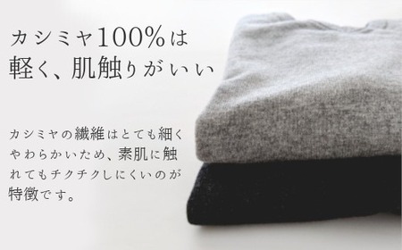 カシミヤVネックセーター ( ライトグレー・M ) メンズ 日本製