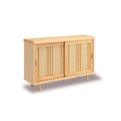 ふるさと納税 大川市 大川家具　国産材　桧材　シューズボックス　令和　引戸　幅120〜140cm　1cm単位オーダー
