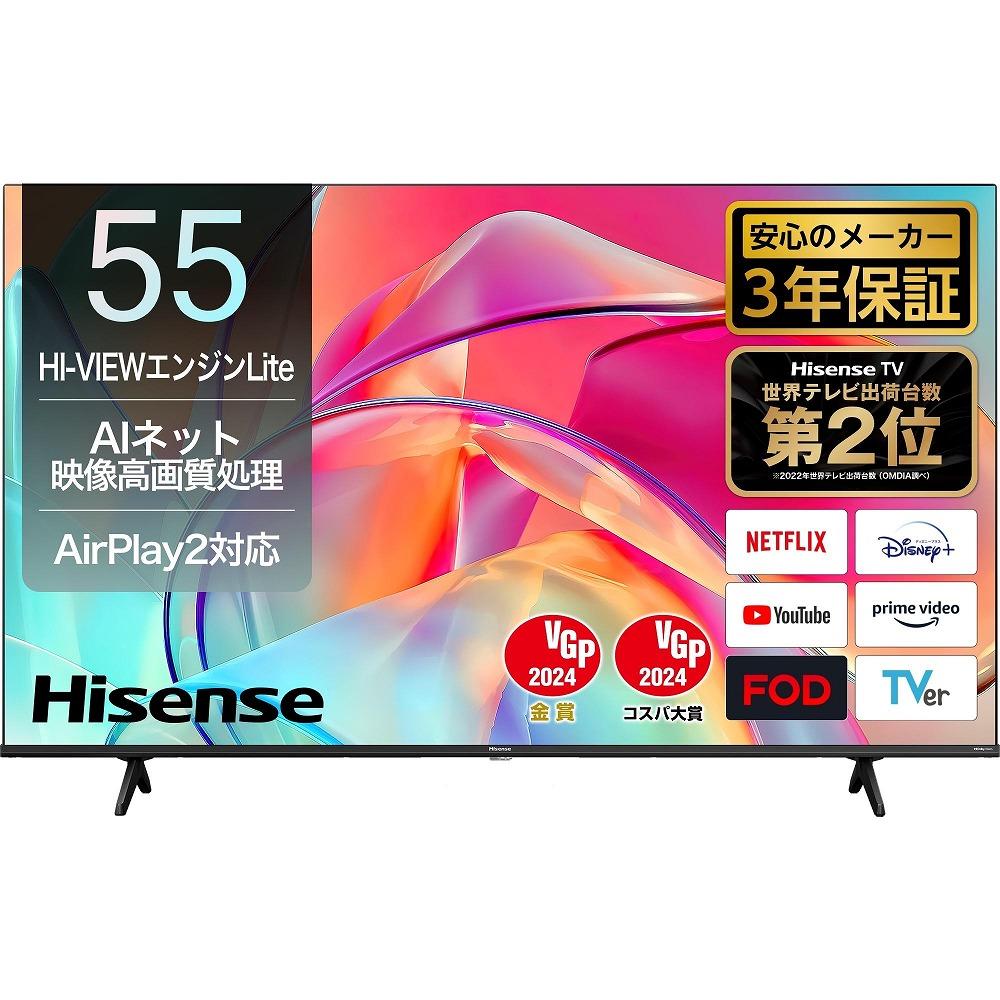 55インチ　4K液晶スマートTV　55E6K