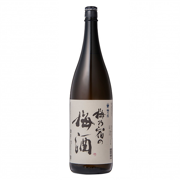 
梅乃宿　梅酒　１８００ｍｌ／熟成　ブレンド　青梅　完熟梅　日本仕込み　お酒　ストレート　ロック　ホット
